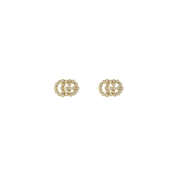 金色 Gucci GG Running 耳环 YBD48167600100U