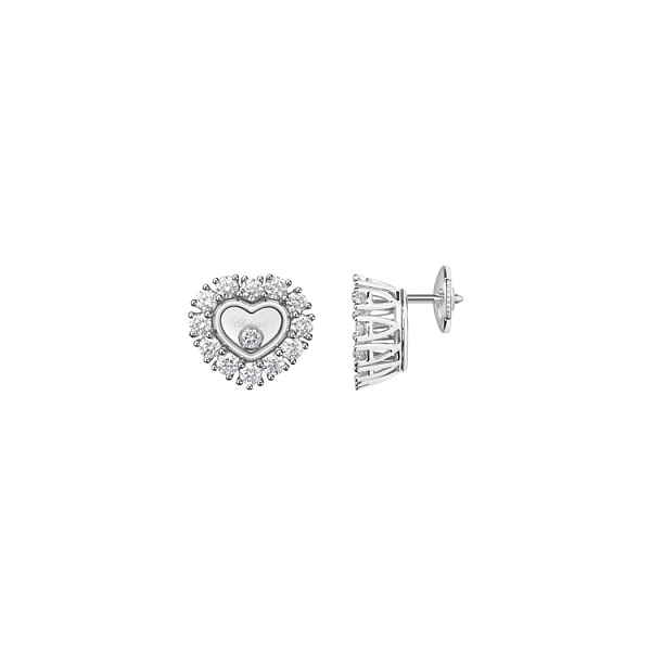 萧邦 Happy Diamonds 83A616-1001 黄金耳环