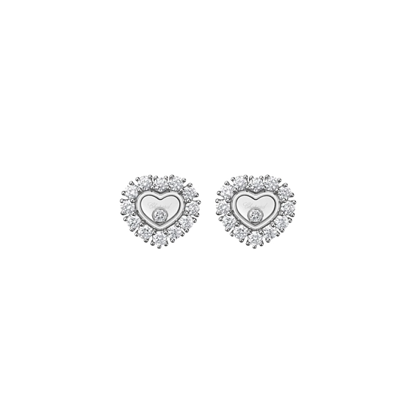 萧邦 Happy Diamonds 83A616-1001 黄金耳环