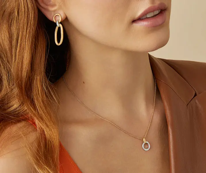 金耳环 Marco Bicego Jaipur Link OB1811 B YW