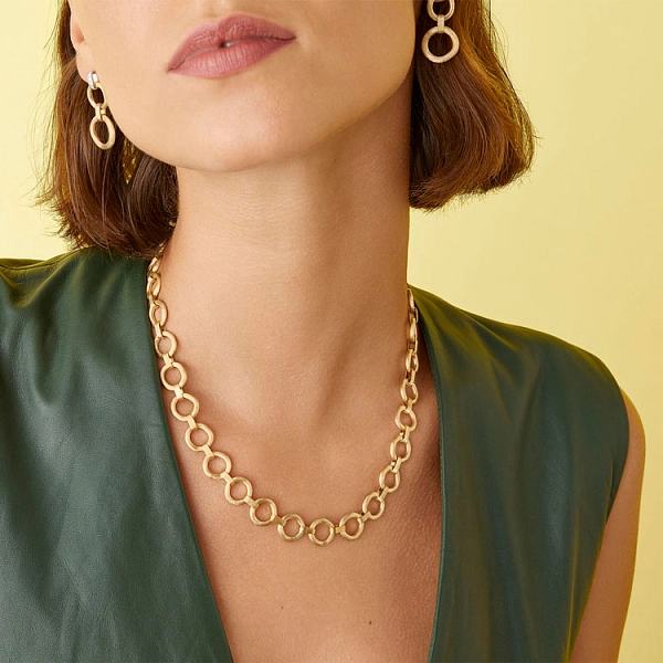 金耳环 Marco Bicego Jaipur Link OB1759 B YW