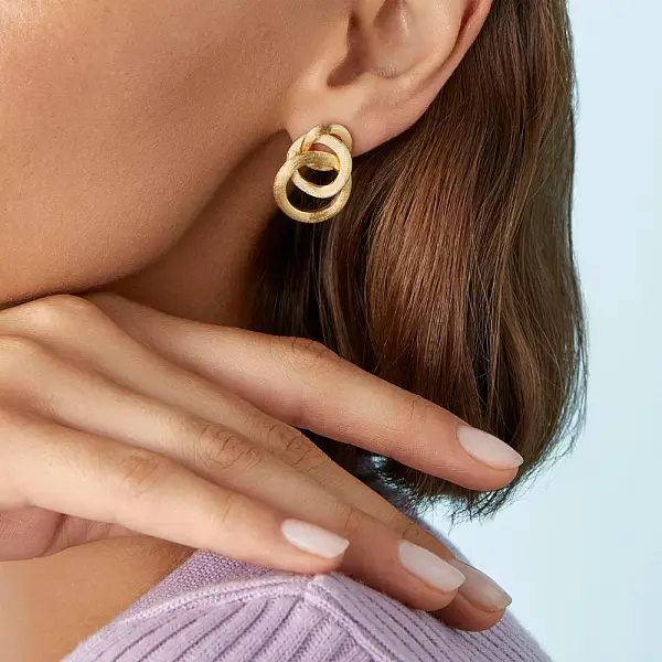 金耳环 Marco Bicego Jaipur Link OB938 Y