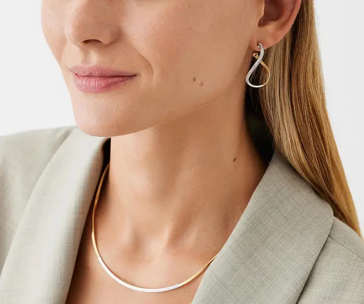 金耳环 Marco Bicego Marrakech OG404 B YW