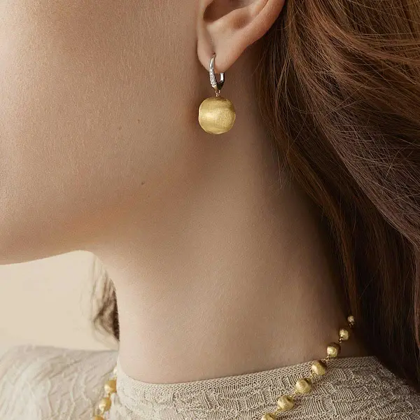 Marco Bicego Africa OB1884-M B YW Q6 黄金耳环