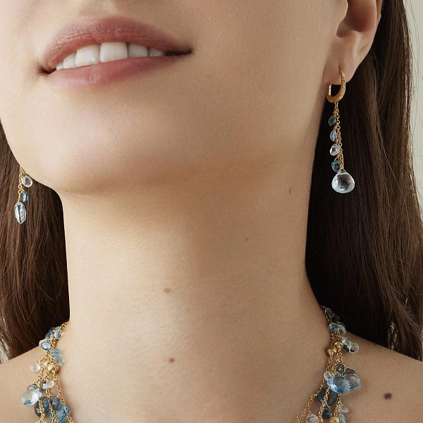 金耳环 Marco Bicego Paradise OB1743-MB TP01 Y