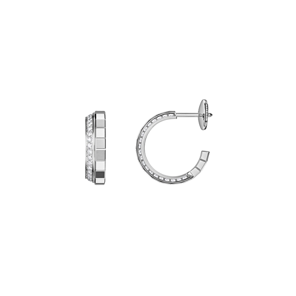 萧邦 Ice Cube 837008-1001 黄金耳环