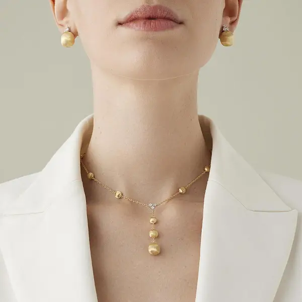 金耳环 Marco Bicego Afica OB1880 B YW Q6