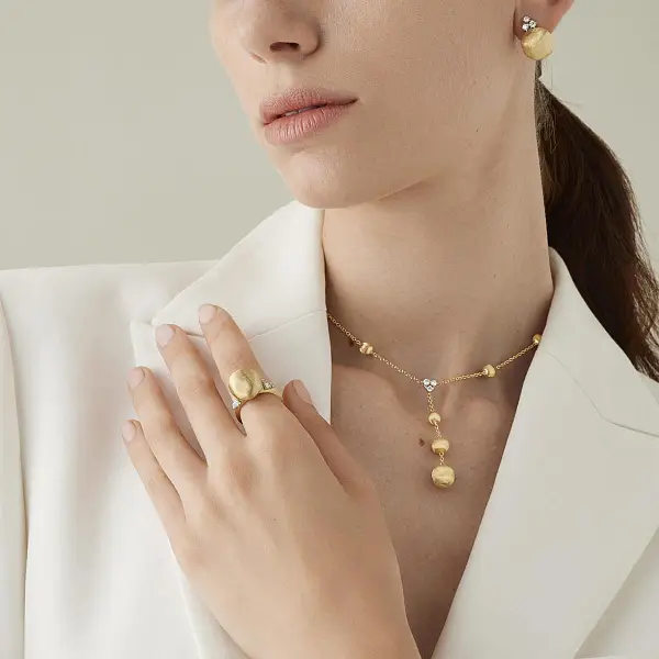 金耳环 Marco Bicego Afica OB1880 B YW Q6