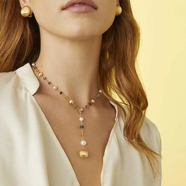 金耳环 Marco Bicego Africa OB919 Y