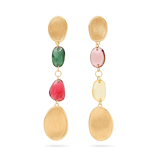 金耳环 Marco Bicego Lunaria Color OB1899 TM Y