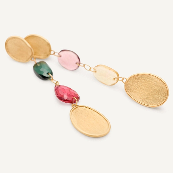金耳环 Marco Bicego Lunaria Color OB1899 TM Y