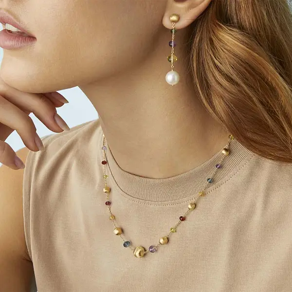 金项链 Marco Bicego Africa CB2281 L MIX02 Y