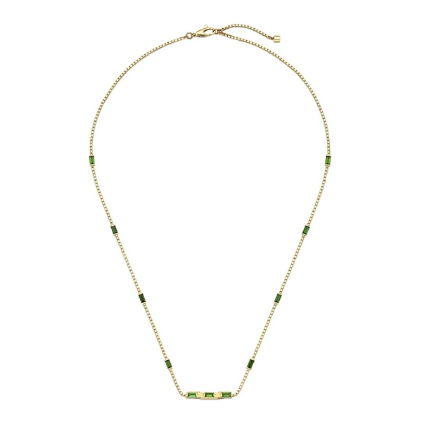 金色 Gucci Link to Love 项链 YBB70239400200U