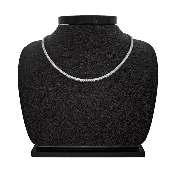 Crieri 镶钻网球金项链