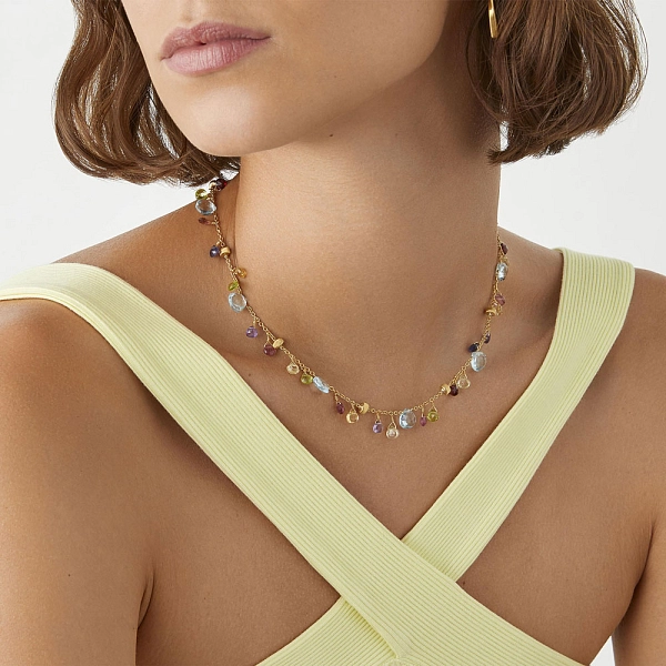金项链 Marco Bicego Paradise CB2584-E MIX01T Y