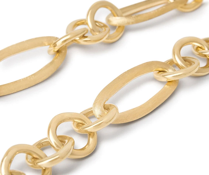 金色 Marco Bicego Jaipur 链节项链 CB2670 Y