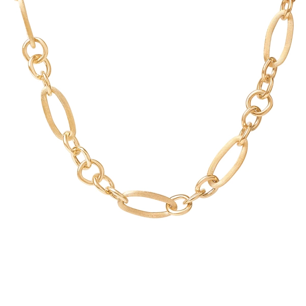 金色 Marco Bicego Jaipur 链节项链 CB2670 Y
