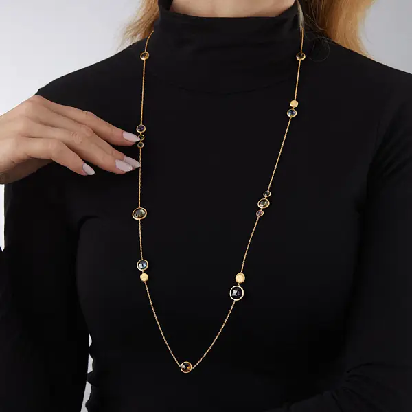 金项链 Marco Bicego Jaipur CB1401 MIX01 Y