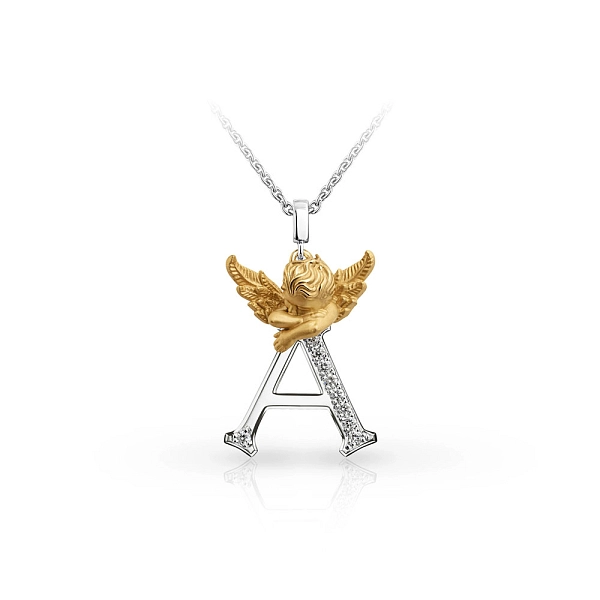 Carrera y Carrera My Angel A 黄金吊坠