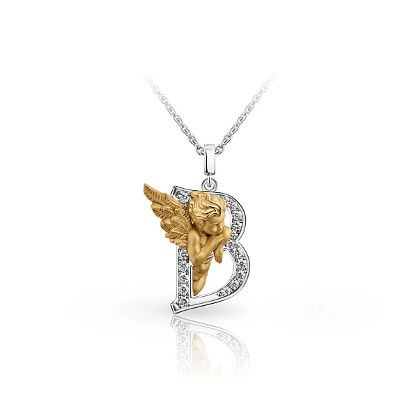 Carrera y Carrera My Angel B 金项链