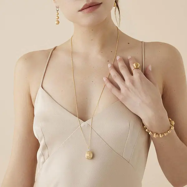 金项链 Marco Bicego Africa CB2838 B YW Q6