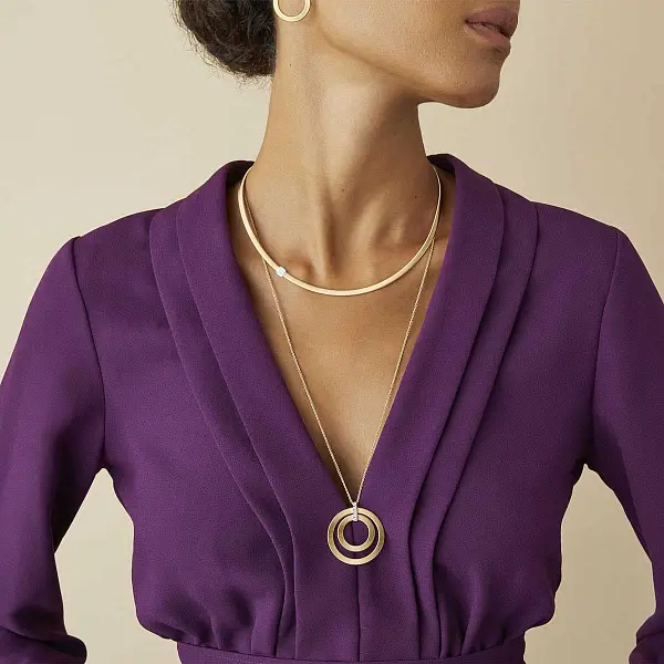 金色 Marco Bicego Masai CG800 B YW M5 项链