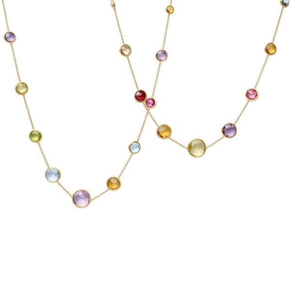 金项链 Marco Bicego Jaipur 彩色 CB2719 MIX01 Y