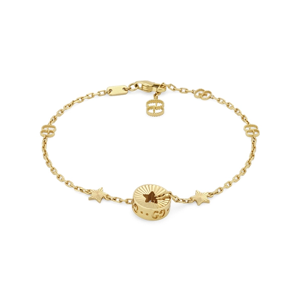 金色 Gucci Icon 手镯 YBA729370001