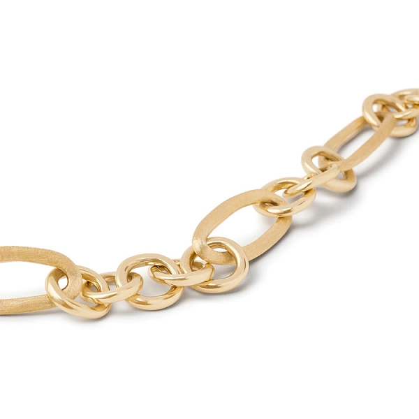 金色 Marco Bicego Jaipur 链节手镯 BB2670 Y