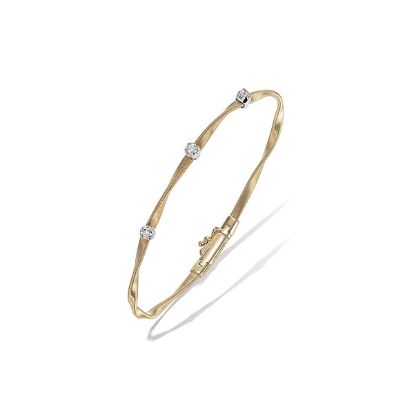 金色 Marco Bicego 马拉喀什手链 BG337 B YW