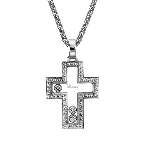 萧邦 Happy Diamonds 794055-1001 黄金吊坠