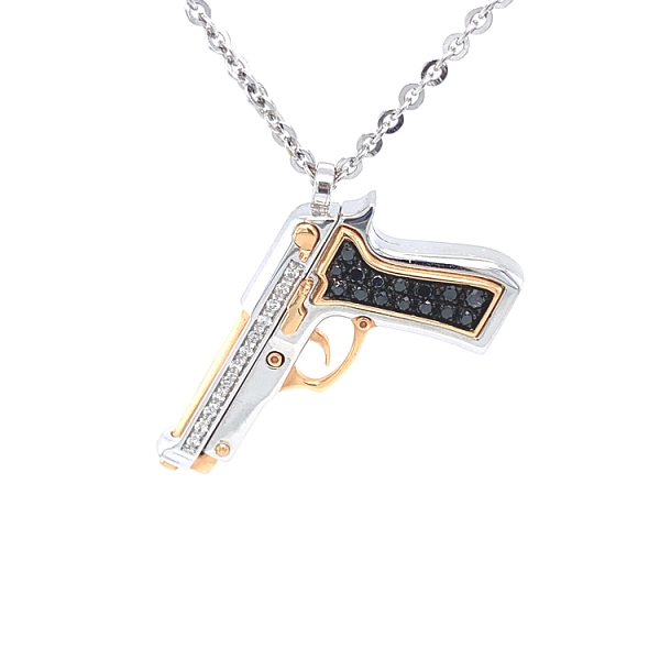 黄金吊坠手枪 Zancan Couture 限量版 EC374RB60