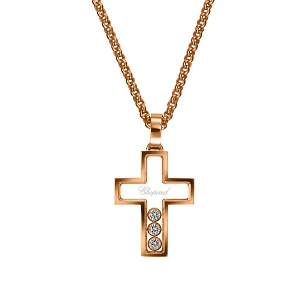 萧邦 Happy Diamonds 794009-5001 黄金吊坠