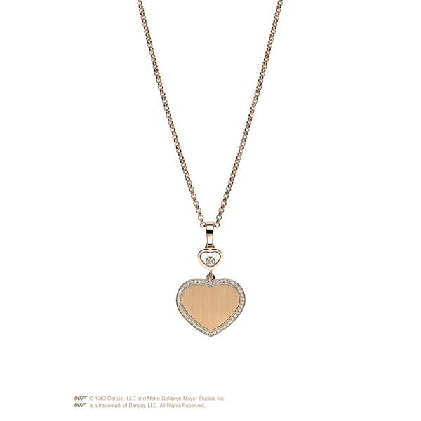 黄金吊坠 Chopard Happy Hearts Golden Hearts James Bond 007 79A007-5921
