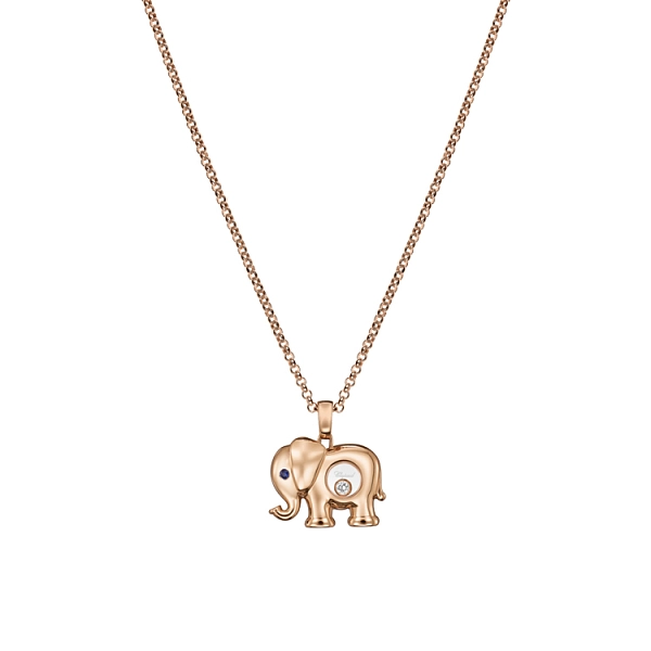 萧邦 Happy Diamonds Elephant 黄金吊坠 79A189-5001