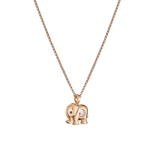 萧邦 Happy Diamonds Elephant 黄金吊坠 79A189-5001