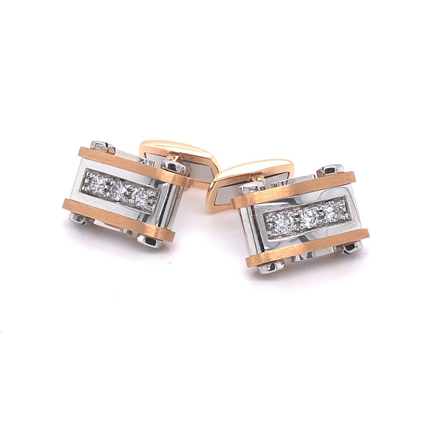 金袖扣 Zancan Couture First EP0015RB