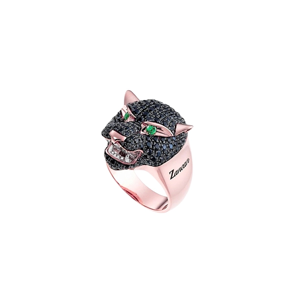 金戒指 Zancan Black Magic EA149RB