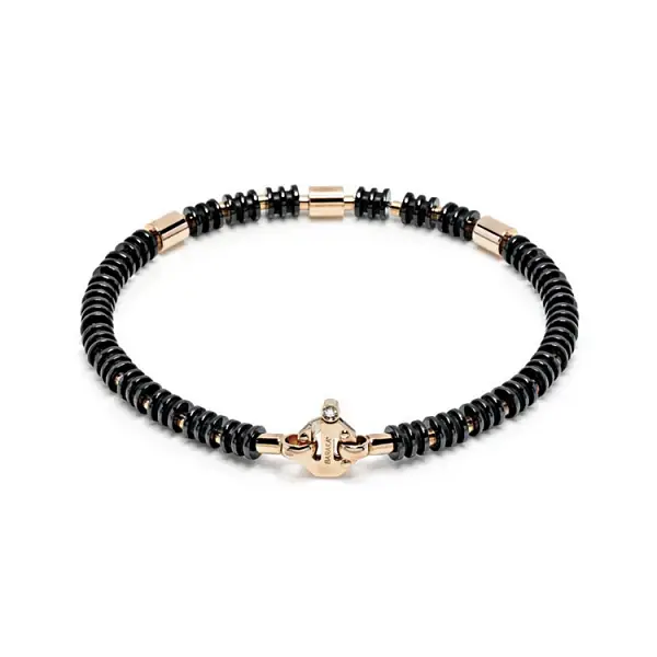 巴拉卡陶瓷金男士手链 BR215651