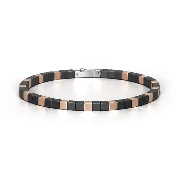 巴拉卡陶瓷金男士手链 BR351051