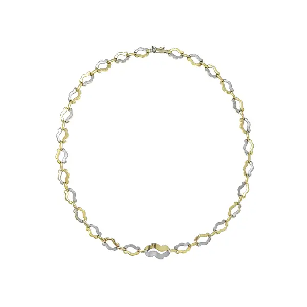 组合金女士项链