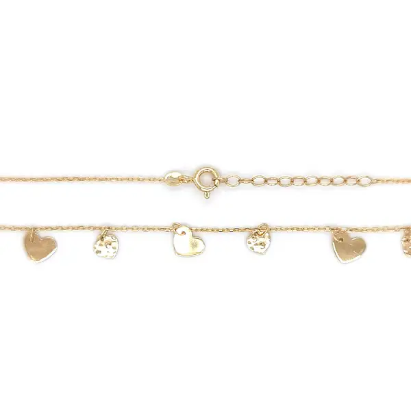 心形女士金项链