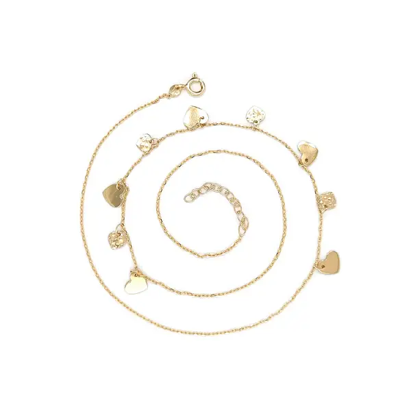 心形女士金项链