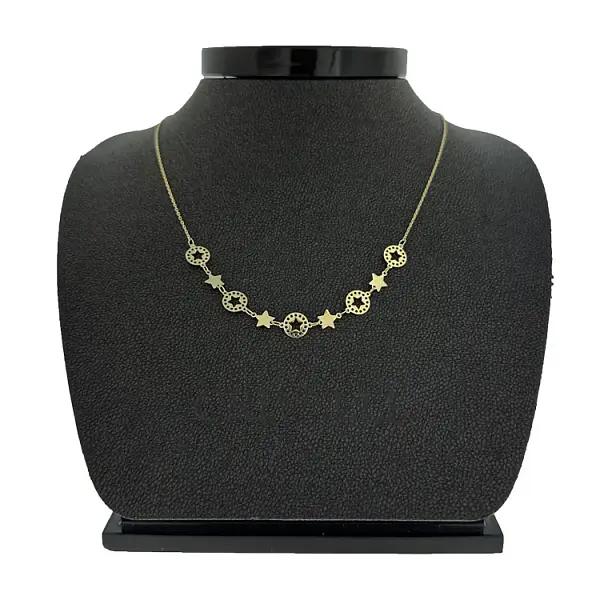 星星女士金项链