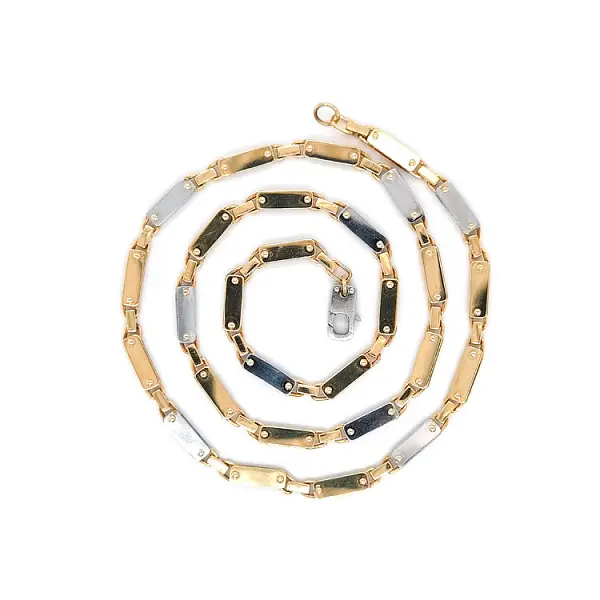 男士组合金项链