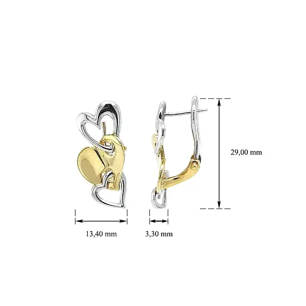 混合金耳环 Sdrce