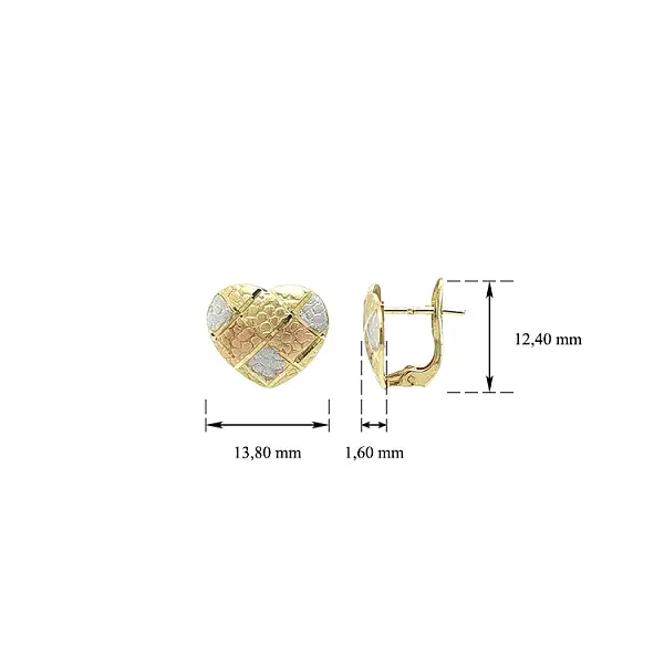 混合金耳环 Sdrce