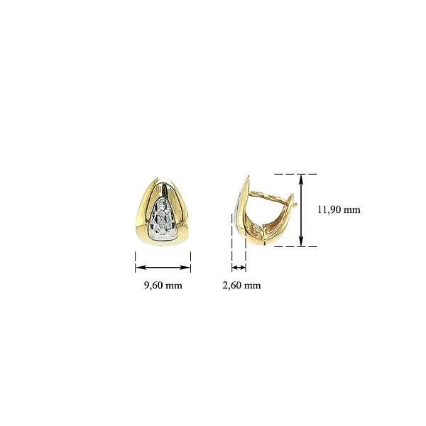 组合金耳环