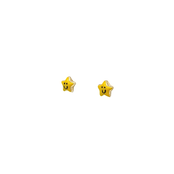 金色小星星耳环