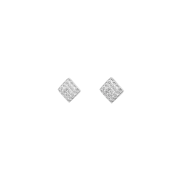 金耳环 锆石耳环